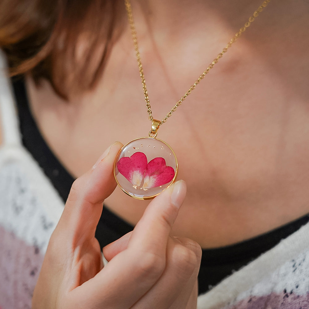 Geboortemaand bloemenketting