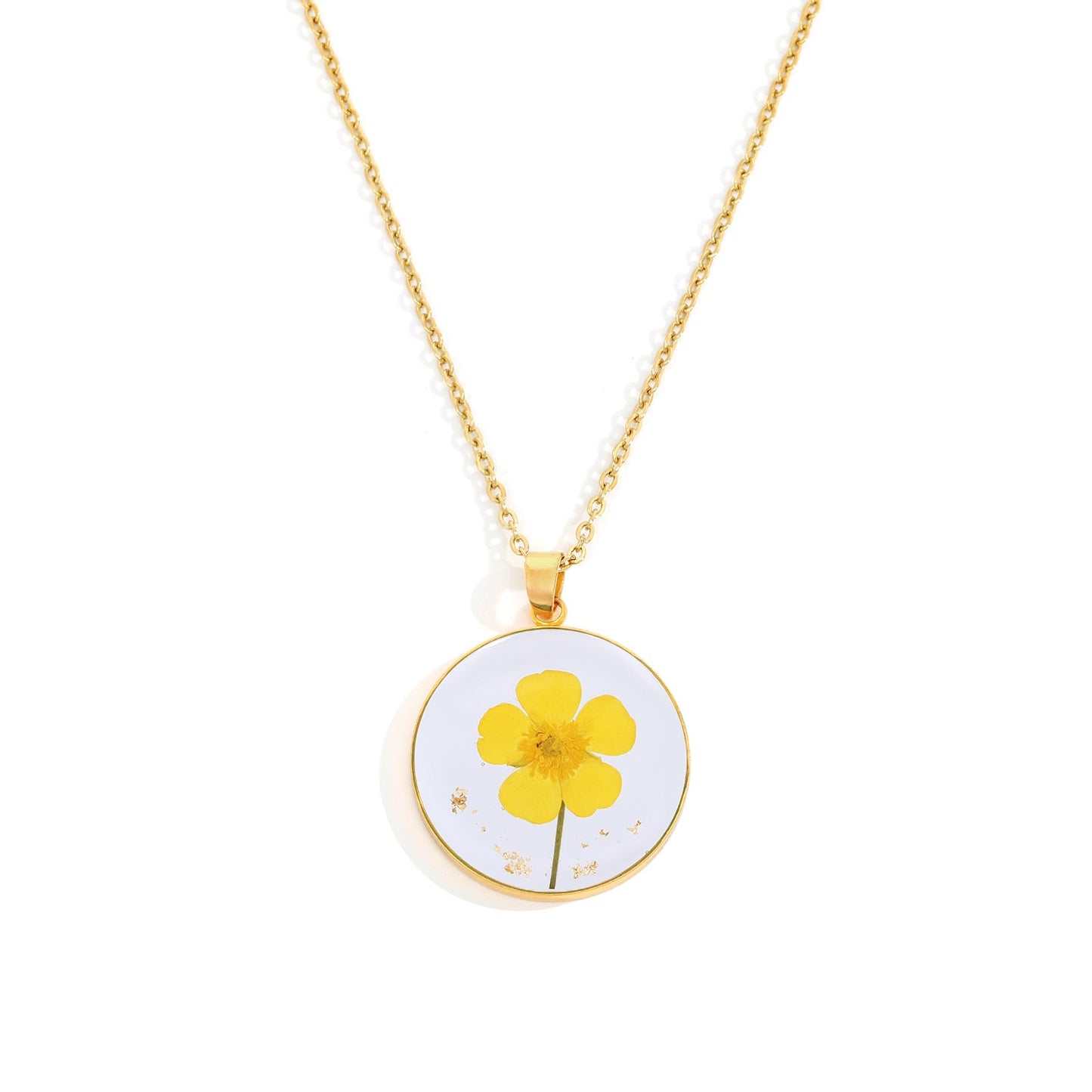 Geboortemaand bloemenketting