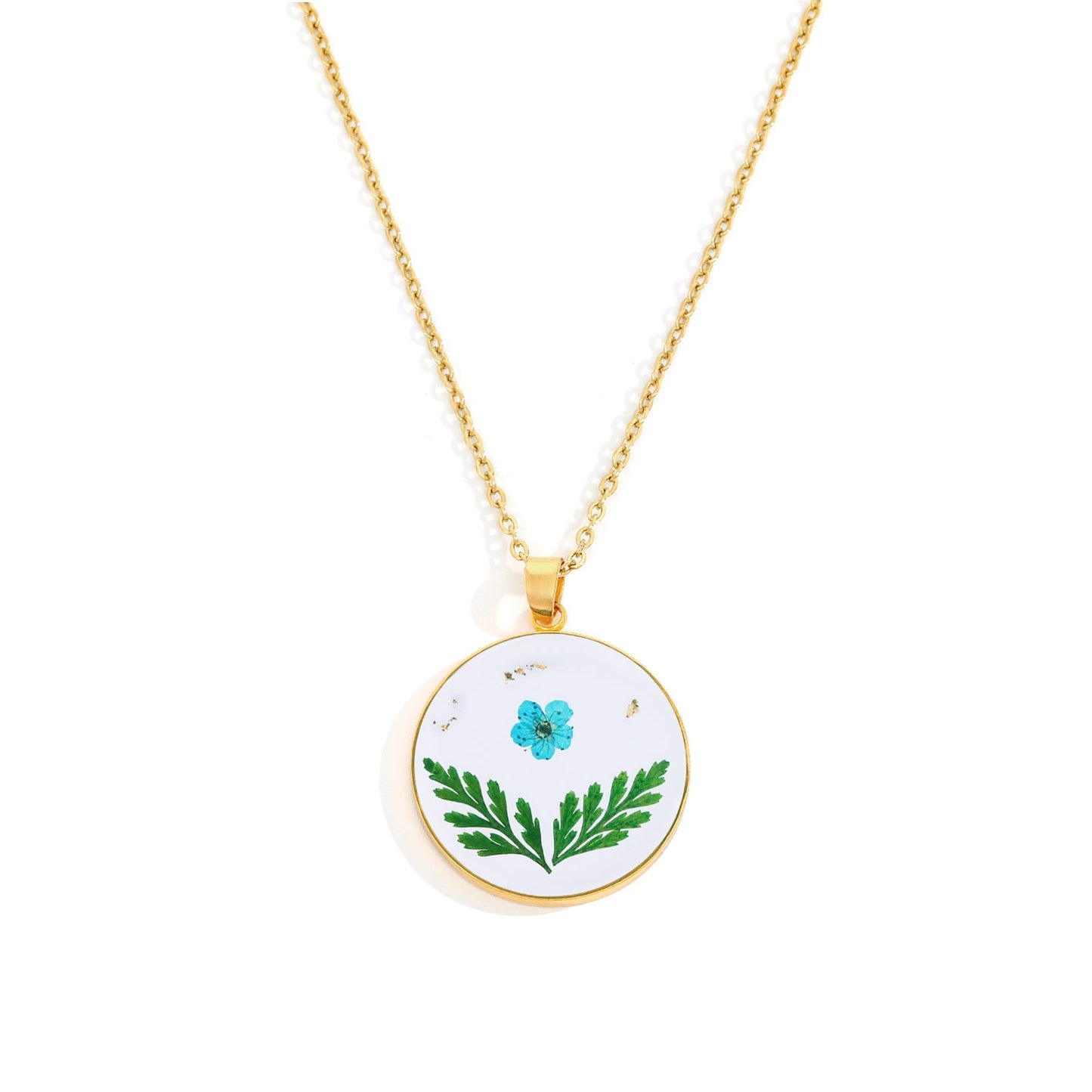 Geboortemaand bloemenketting