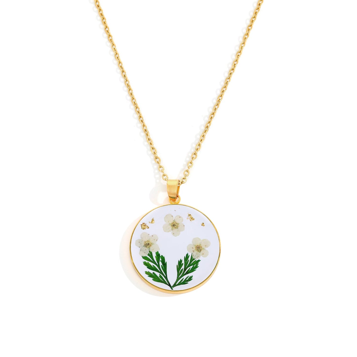 Geboortemaand bloemenketting