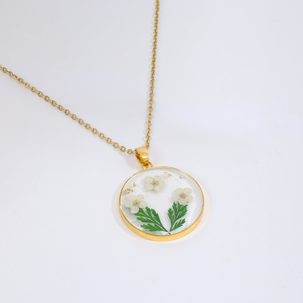 Geboortemaand bloemenketting